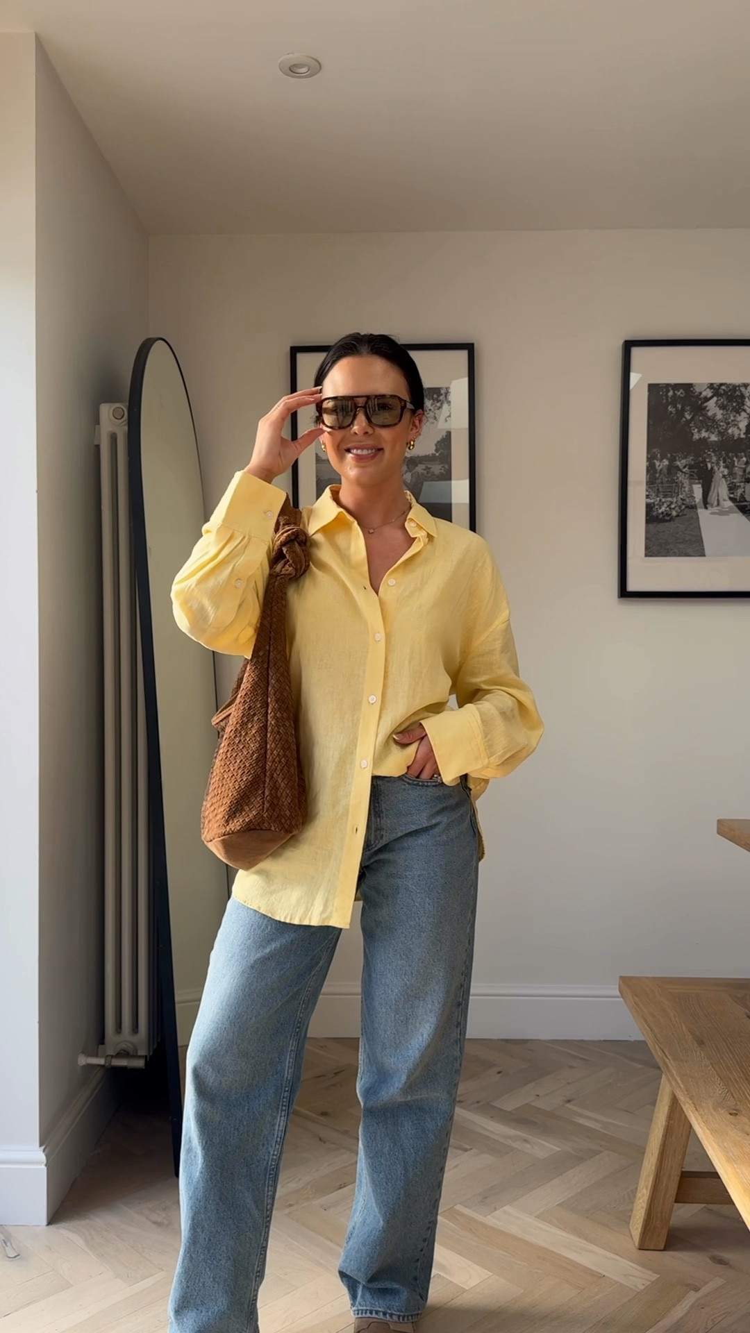 Yellow to brighten up a Friday!! 💛🌼 I love this linen Zara shirt 

Spring outfits, linen 

#LTKspring #LTKsummer #LTKuk