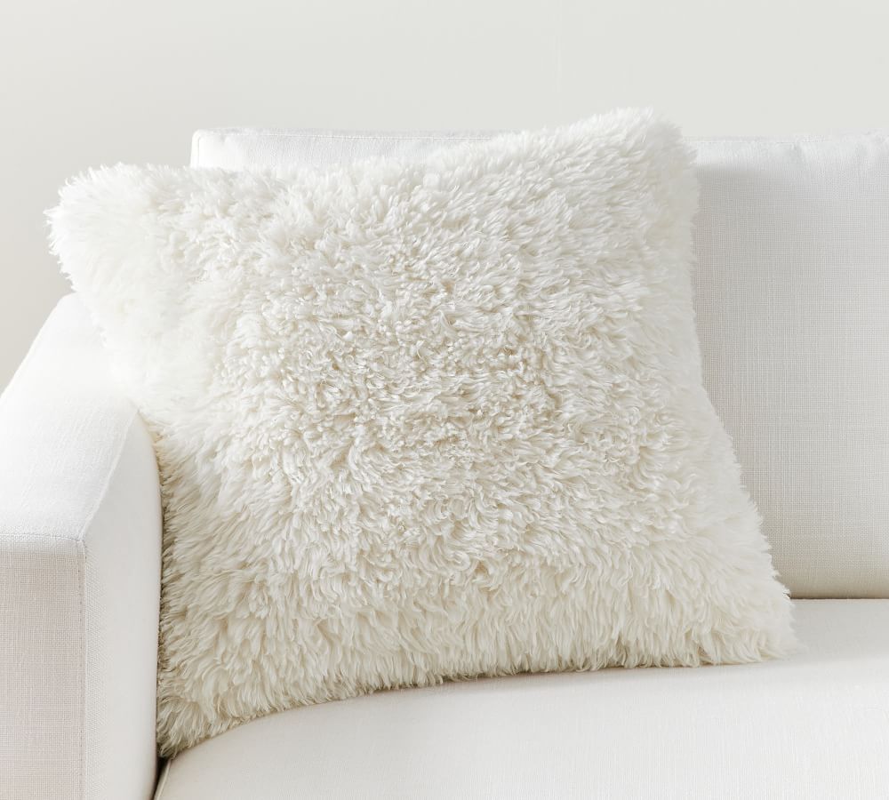 Dream Faux Fur Pillow | Pottery Barn (US)
