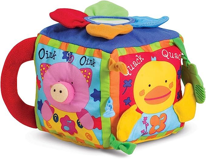Melissa & Doug K's Kids Musical Farmyard Cube Educational Baby Toy | Amazon (US)