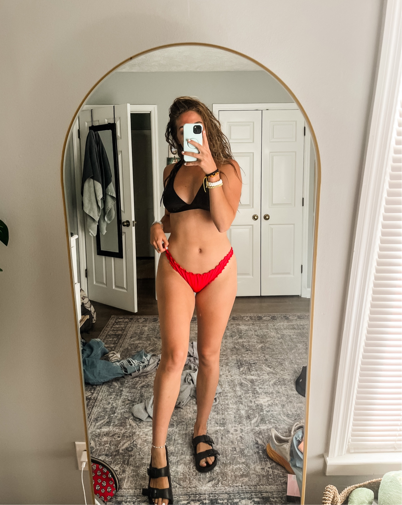 One of my favorite bikinis! These knock off Birkenstocks are only $10! 

#LTKshoecrush #LTKswim #LTKstyletip