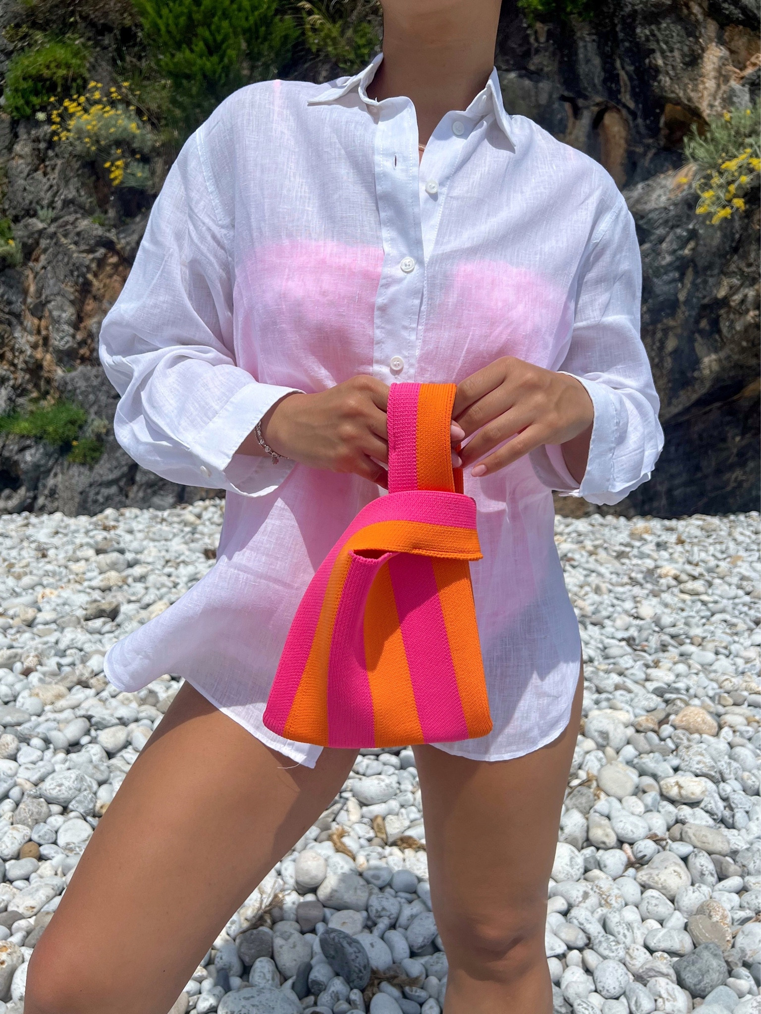Camicia in lino e mini shopper 💗

H&M, outfit inspiration, beach look, summer outfit, shopper effetto uncinetto, borsa a tracolla con coulisse, Italia. 

#LTKSeasonal #LTKeurope #LTKstyletip