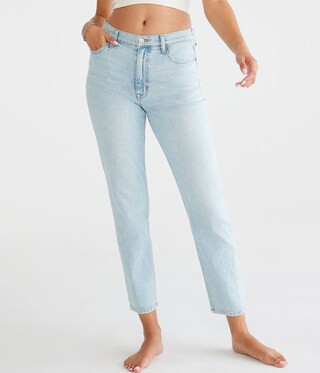 High-Rise Stretch Mom Jean | Aeropostale