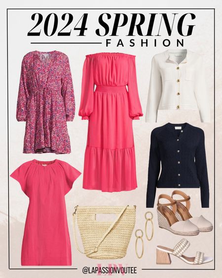 Step into the blossoming allure of 2024 Spring Fashion, where nature-inspired textures and ethereal fabrics intertwine with modern sophistication. This season, trends seamlessly blend comfort and chic, inviting a sense of renewal. Embrace the subtle yet impactful beauty that adorns this spring's fashion landscape.

#LTKMostLoved #LTKSeasonal #LTKstyletip