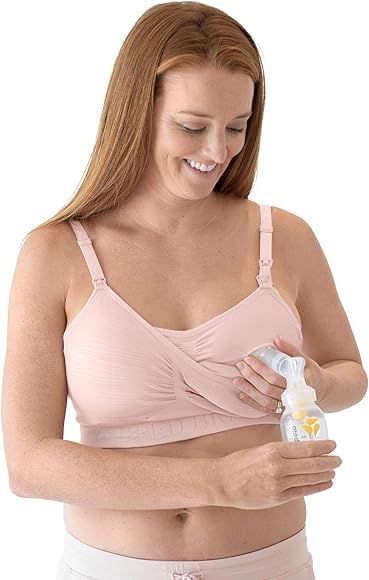 Kindred Bravely Sublime Hands Free Pumping Bra | Patented All-in-One Pumping & Nursing Bra with E... | Amazon (US)