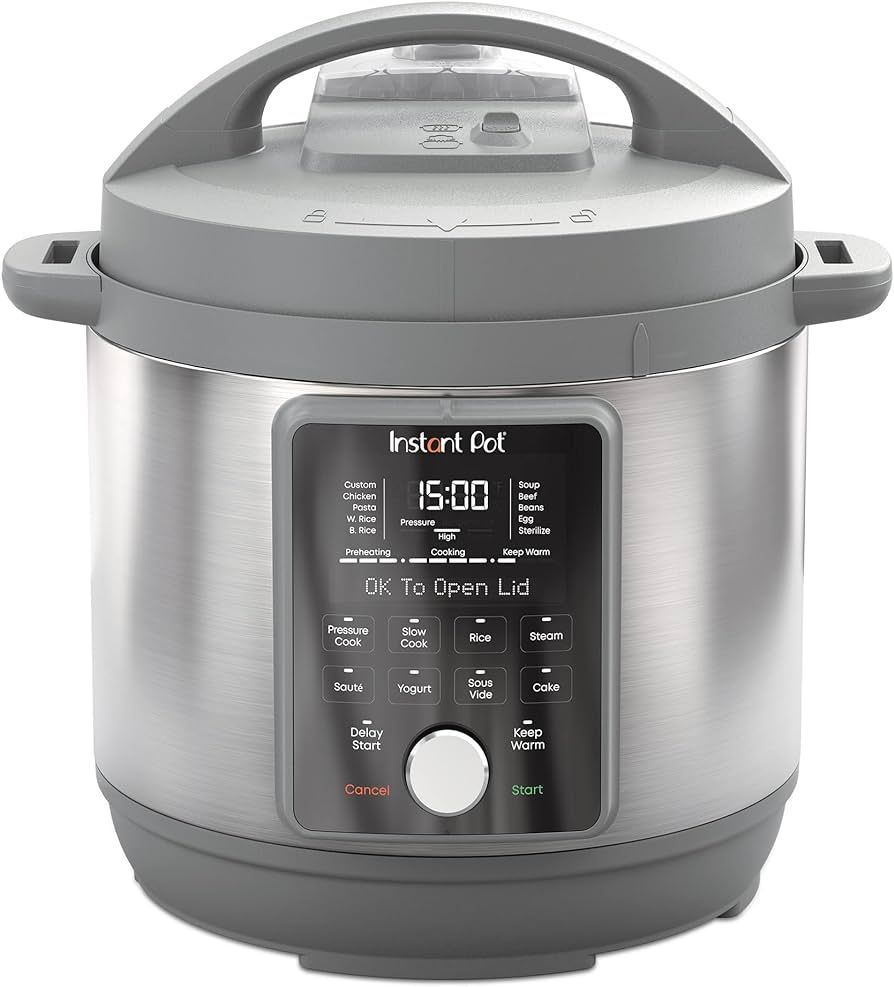 Instant Pot Duo Plus, 8-Quart Whisper Quiet 9-in-1 Electric Pressure Cooker, Slow Rice Cooker, St... | Amazon (US)