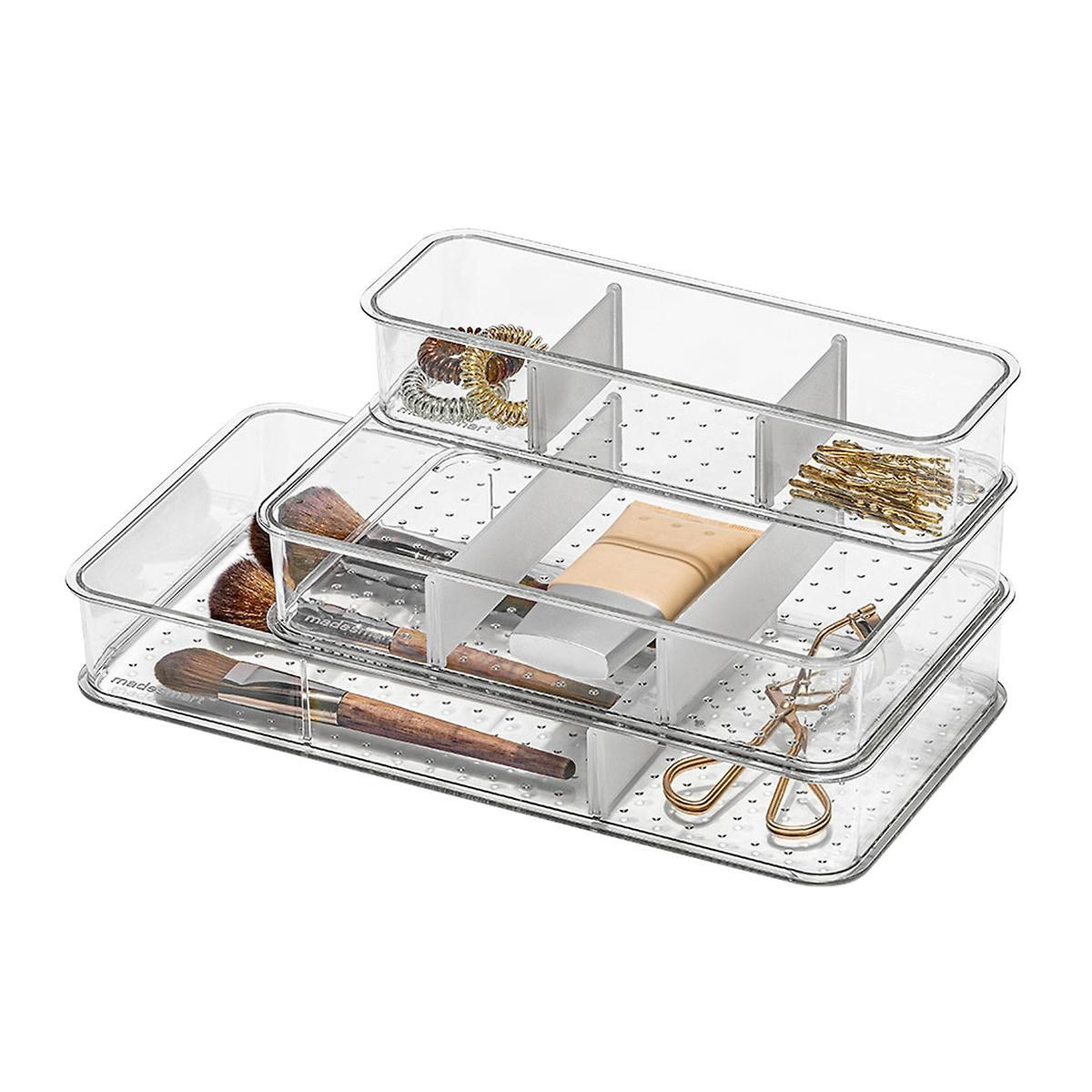 madesmart 12x6 Stack and Slide Bin Clear | The Container Store