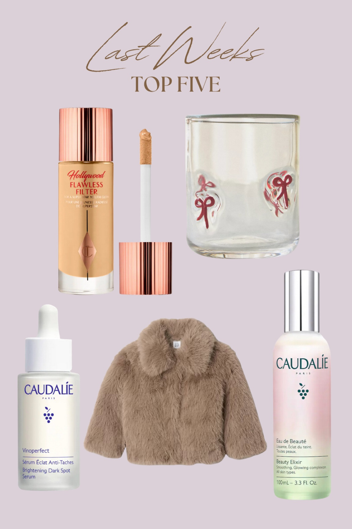 Last weeks top five best sellers!!

#LTKStyleTip #LTKFindsUnder50 #LTKBeauty