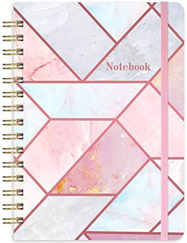 Ruled Notebook/Journal - Lined Journal with Hardcover, 8.35" x 6.3", College Ruled Spiral Notebook / | Amazon (US)