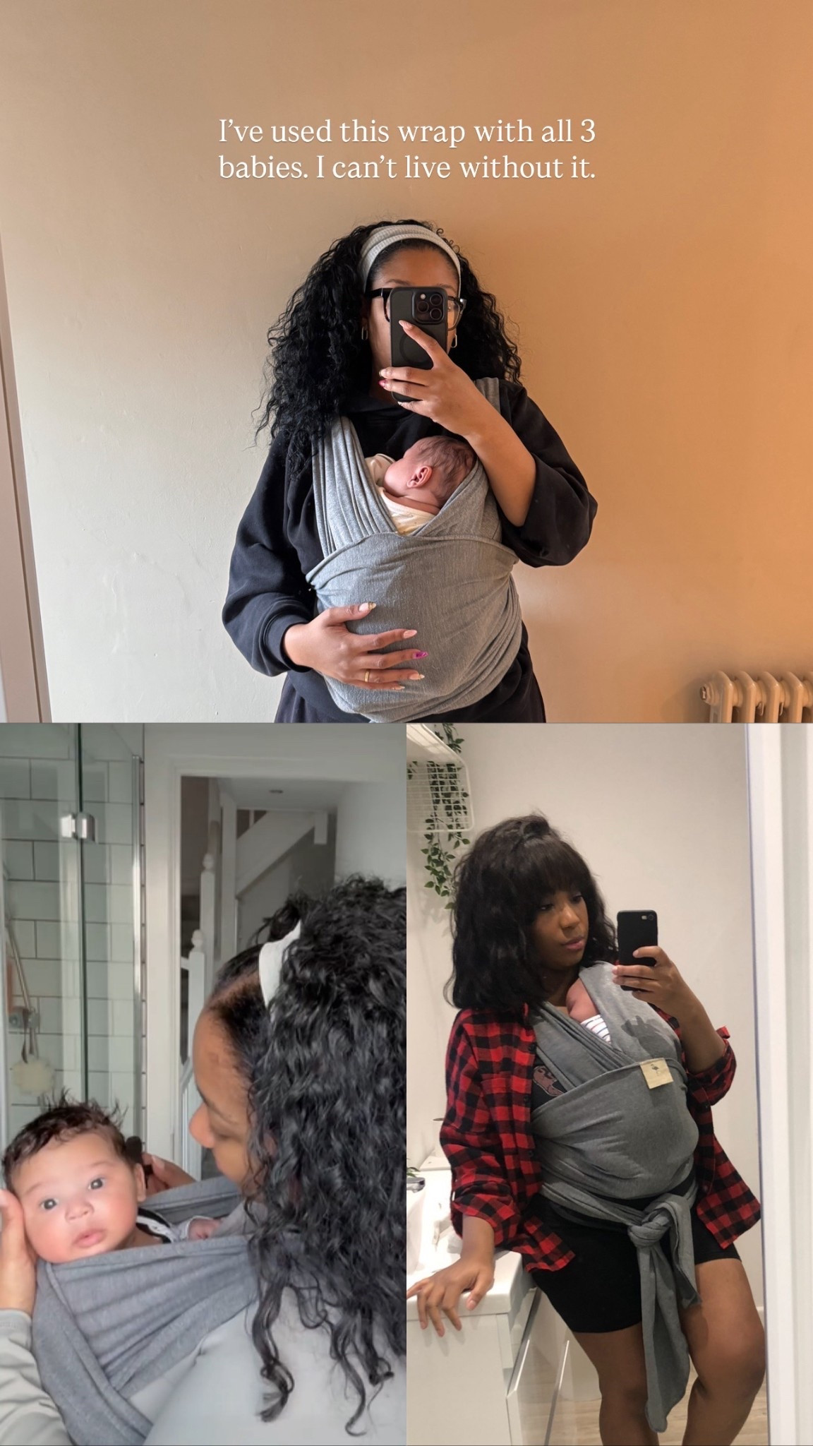 One of my most-used baby essentials 🤍

I’ve had this wrap since 2019 and it’s come through for me with every baby. 

Perfect for those early days when all they want is to be close to you and you still need to get stuff done. It’s honestly one of the few items I’ve used consistently through every stage.

Definitely one of my must-haves.


#LTKBaby #LTKmomlife #LTKPlusSize