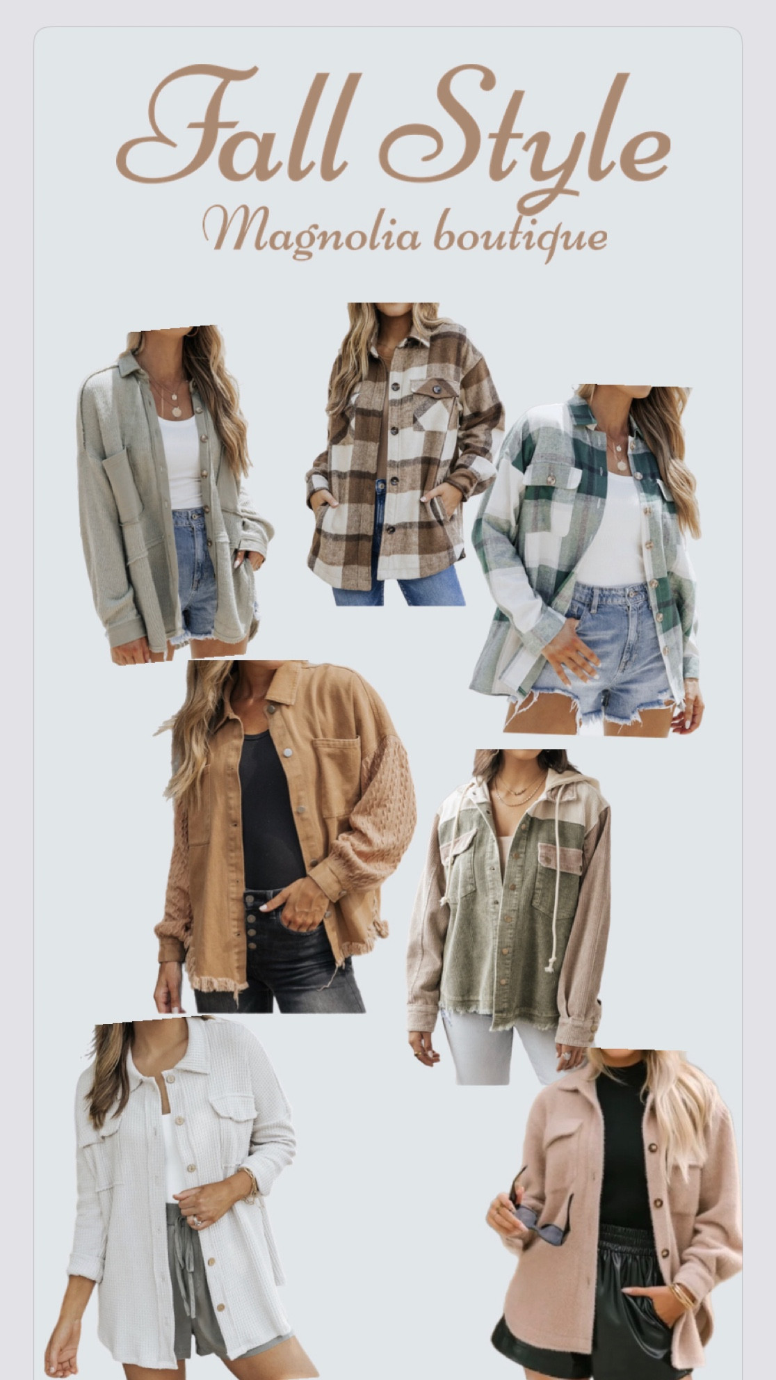 Fall Shackets + tons of other cute styles 30% off!! 🍂 

#LTKBacktoSchool #LTKSeasonal #LTKsalealert