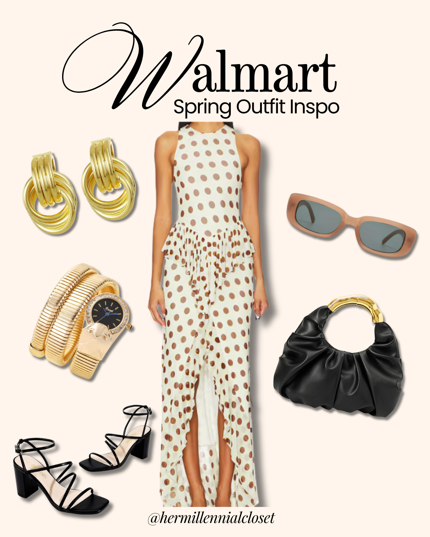 Walmart Spring Outfit 🤍

Chic, playful, and effortlessly elevated—shop the look sis ✨ 

 #LTKootd #LTKSeasonal