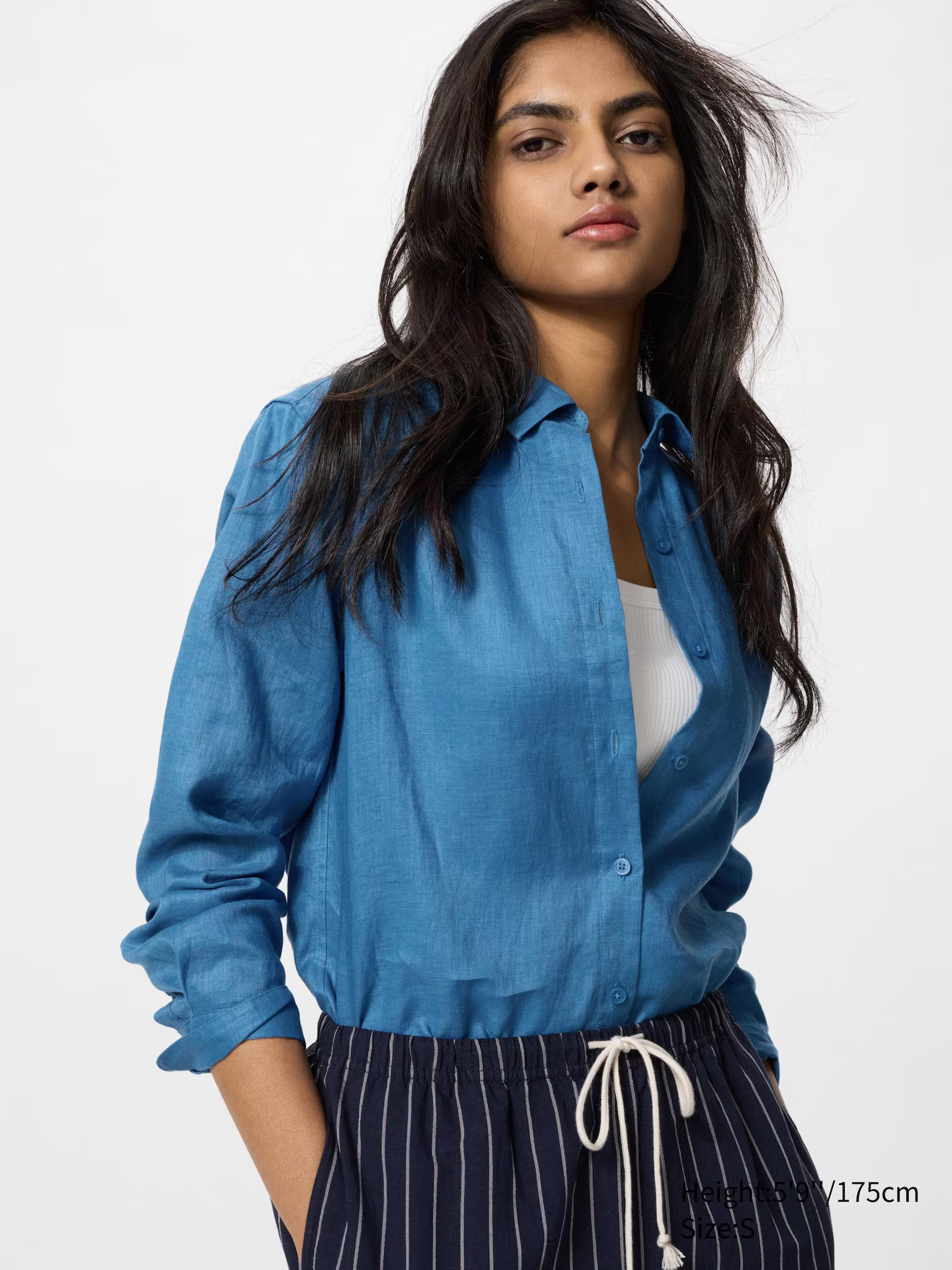 100% Premium Linen Shirt | UNIQLO (UK)