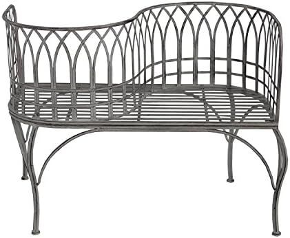 Oakland Living Curved Courting Bench Loveseat, Antique Grey | Amazon (US)
