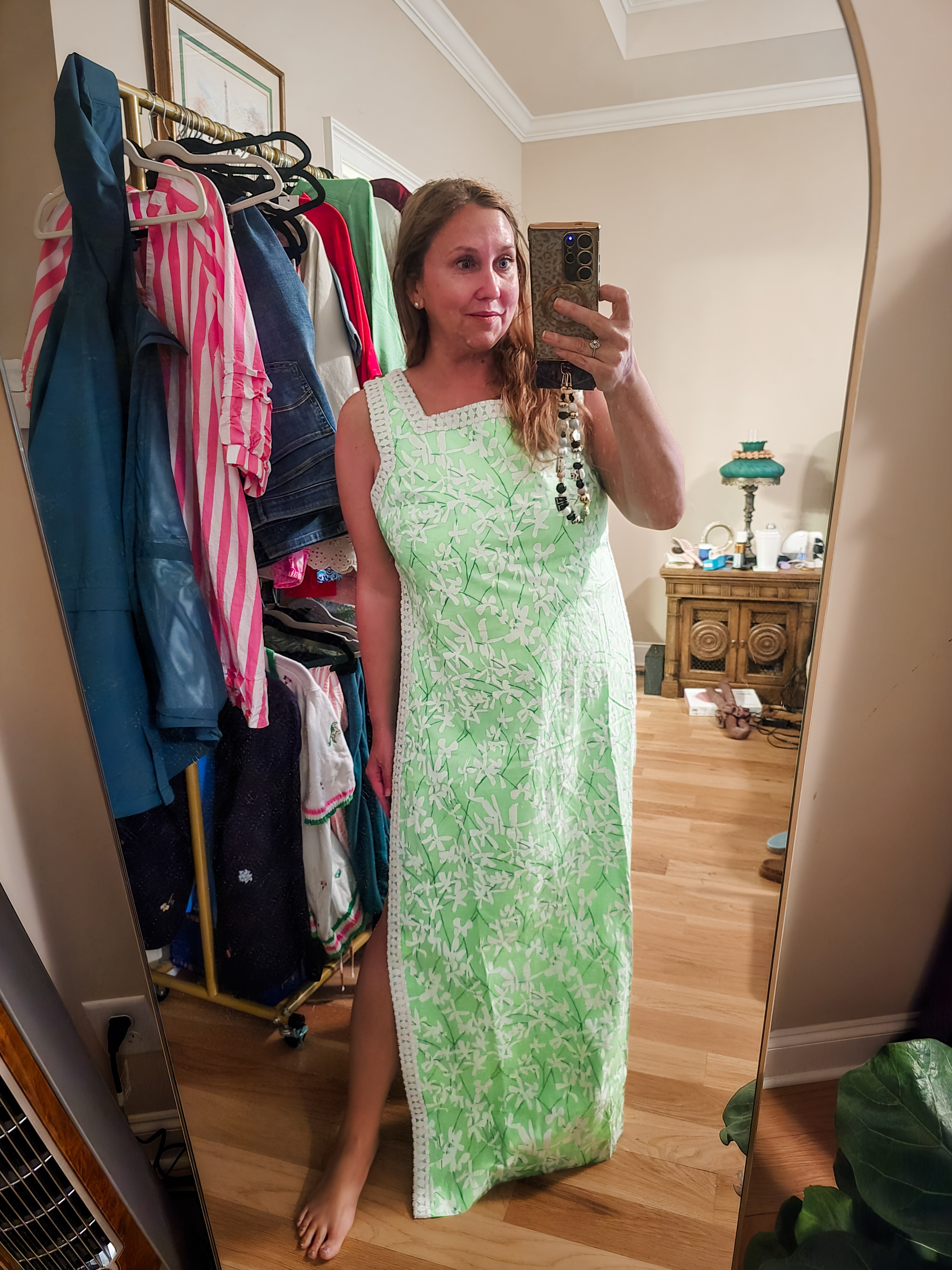 Unpopular opinion on this one. Im not a fan and it is going back. The shorts did not need a zipper. AT ALL. This is the first time they have gone back to having the shorts separate from the "romper" so you dont have to take the entire thing off to go to the restroom. However this was a big fail IMO. The zipper on the shorts is cheap. Seems like it already wants to break just unzipping it to put them on. It also makes the entire short ride up into the nether regions. Not good. They needed to just do a simple short like the Nakia short under this (stretch waist) and a nicer quality fabric in the short. These are so thin it looks like something a child quickly put together.  The top layer was too large for me on size 16. Large arm holes and also the slit up the side still shows everything.  I wanted to love this one. But I just dont. #lillypulitzer #tinamaxi  #livinglargeinlilly 

#LTKgrwm #LTKootd #LTKMidsize