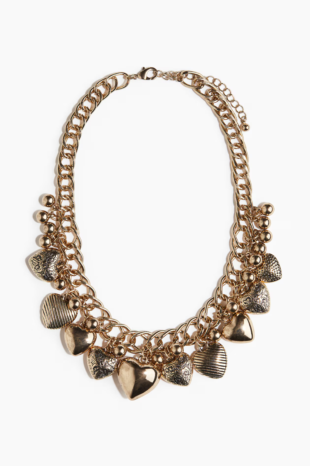 Heart-Pendant Chain Necklace | H&M (US + CA)