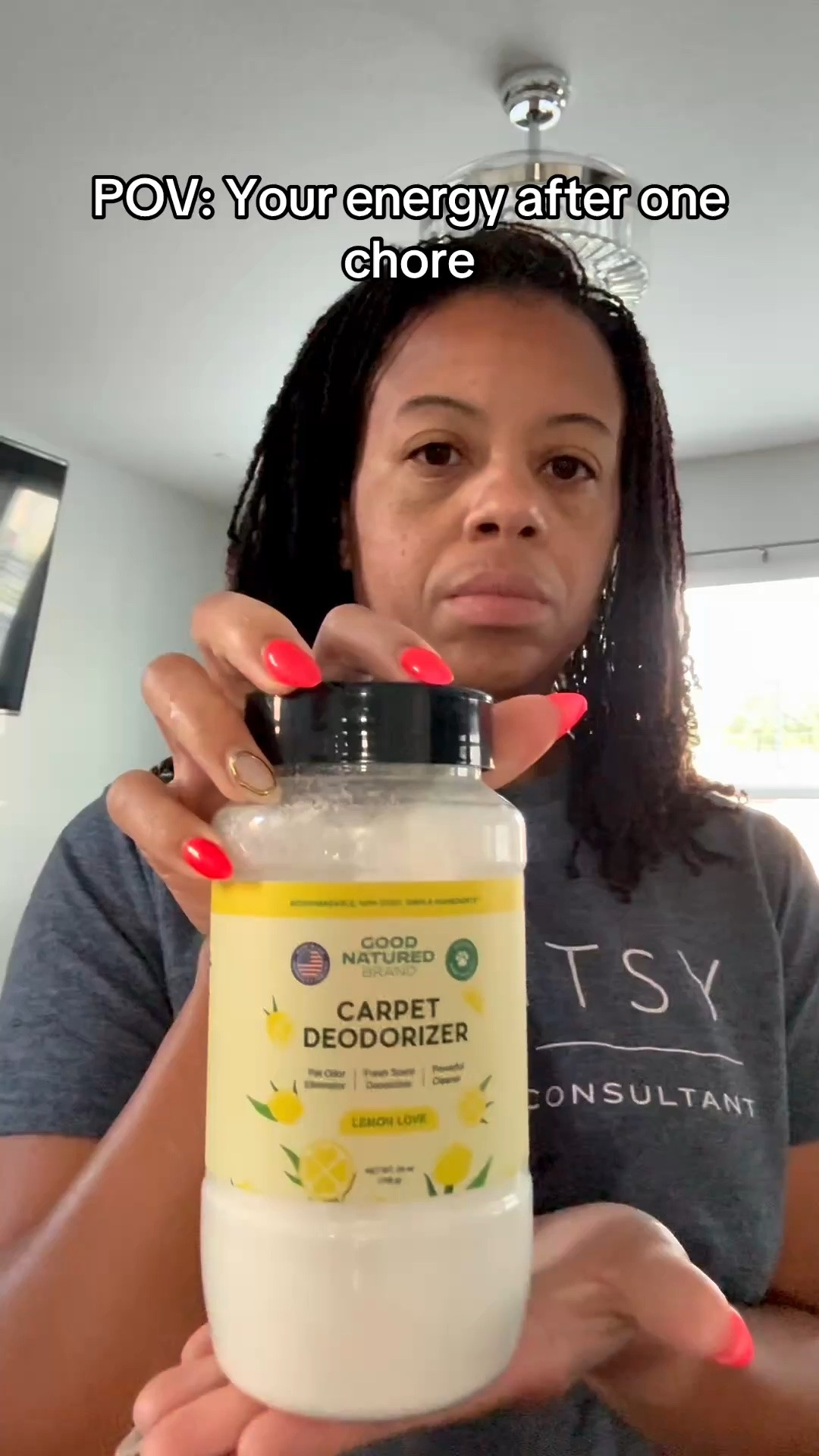 These carpets won't vacuum themselves. #goodnatured #safeforpets #lemonlove #carpetfreshener #safeforkids

#LTKHome #LTKdayinmylife #LTKmorningroutine