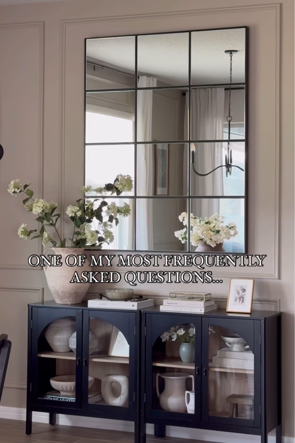 “Where is the mirror from?” Just linked the original and another less expensive option for you! x 

#LTKHome #LTKxPrimeDay