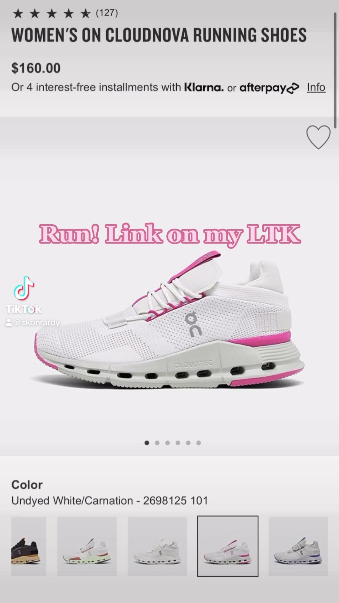 Run!!

#LTKshoecrush #LTKstyletip #LTKFind