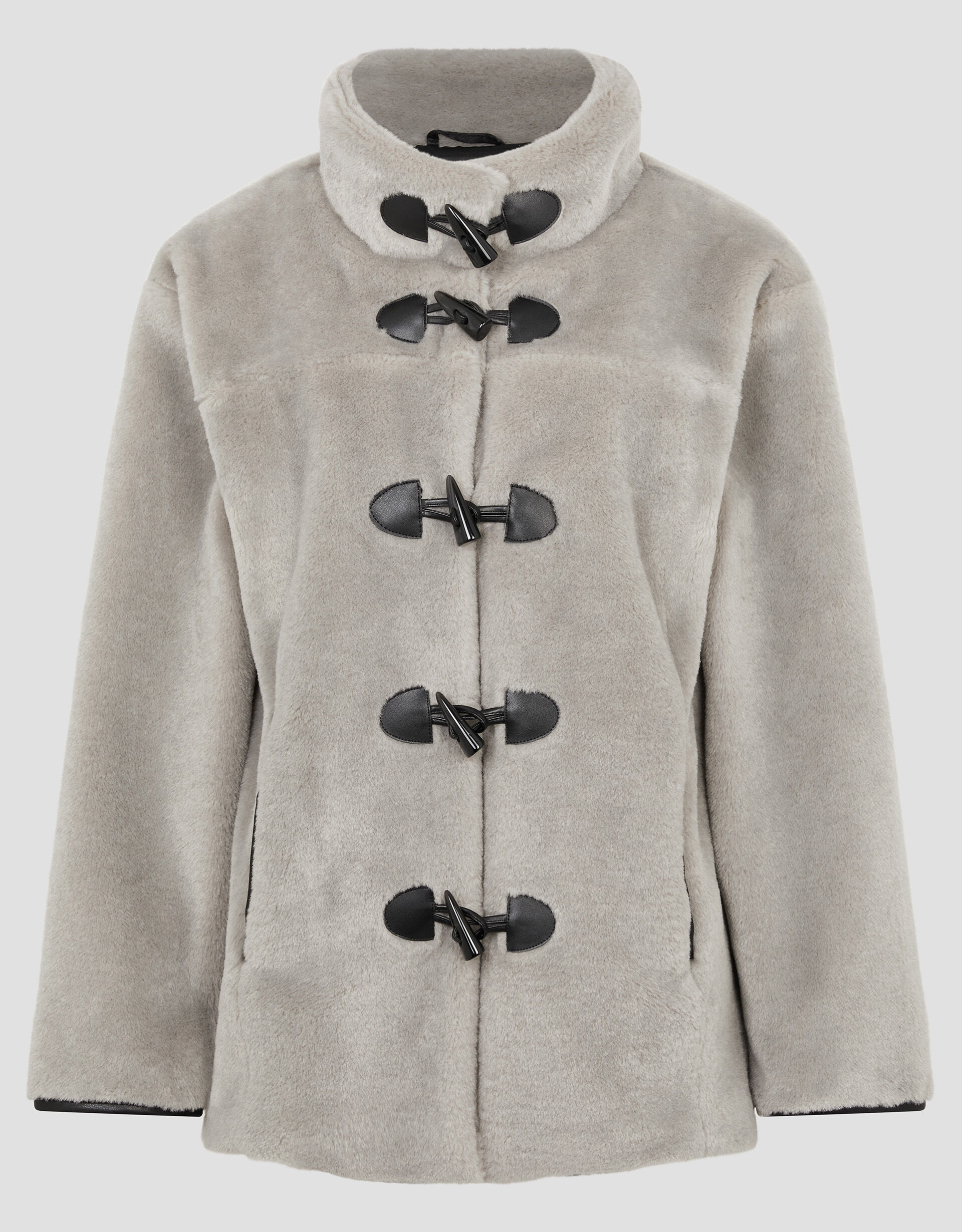 Dakota Faux Fur Duffle Coat Mink | Monsoon (UK)