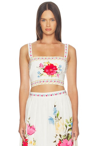 Dora Top in Sincerely Ivory | Revolve Clothing (Global)