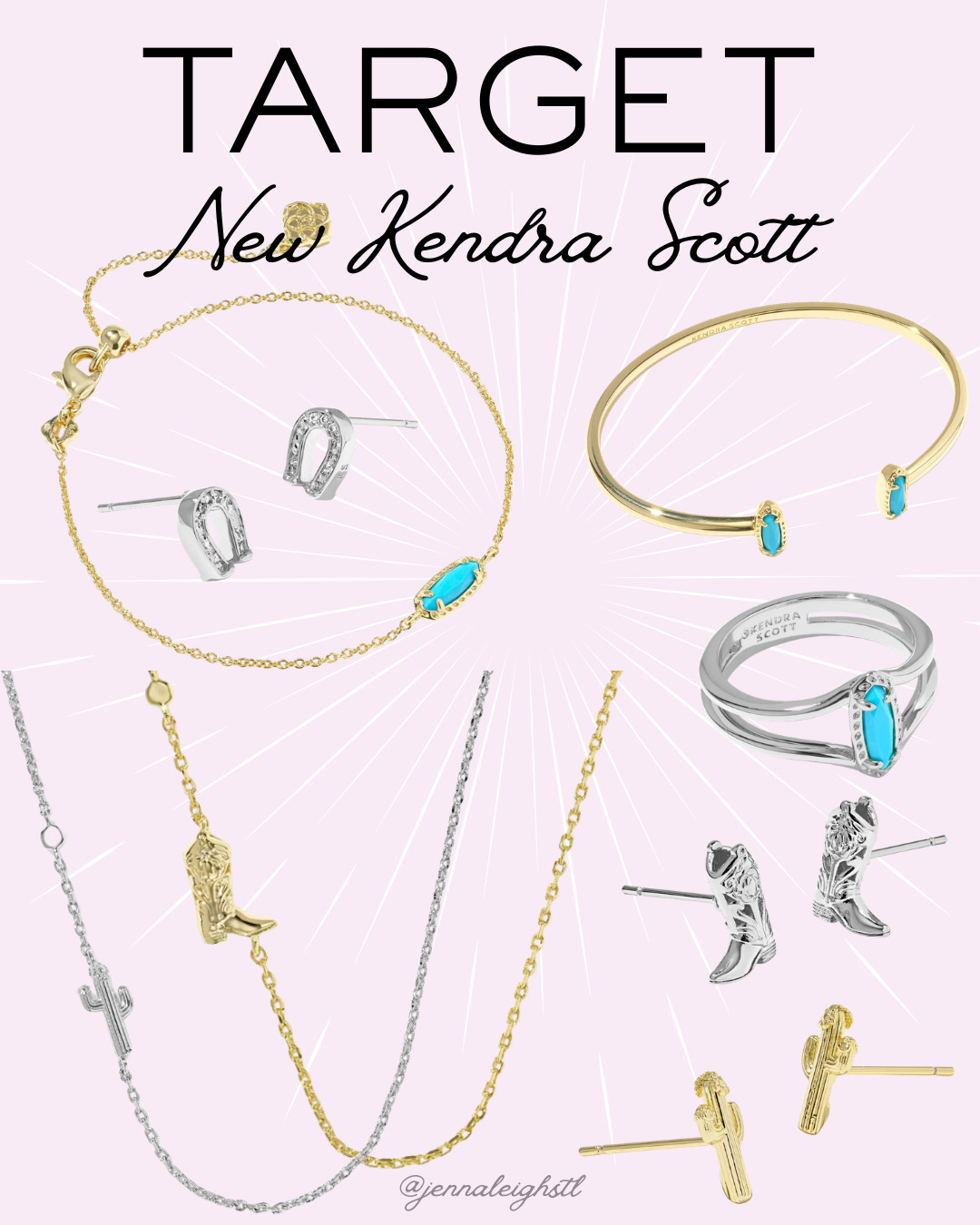 Just spotted the new Kendra Scott jewelry at Target and I am obsessed. The western-inspired designs are perfect for summer concerts, rodeos, and everyday outfits. 

 #LTKgrwm #LTKMidsize
