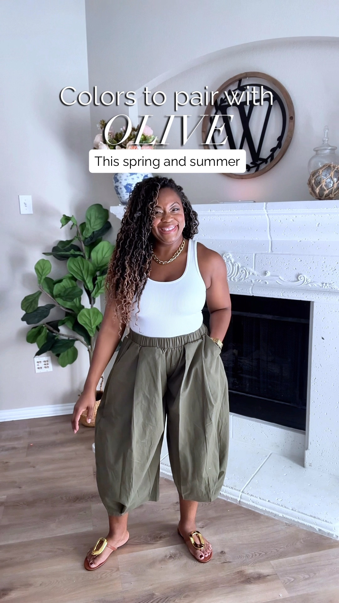 Colors to pair with olive this spring summer!