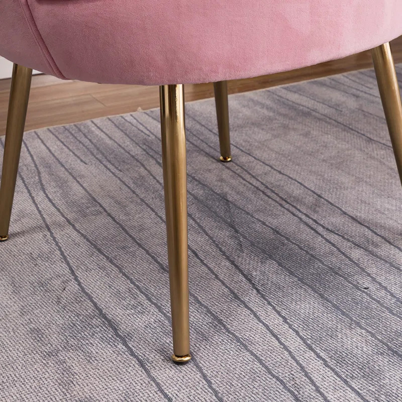 Floreal 66.04Cm W Velvet Barrel Chair | Wayfair North America