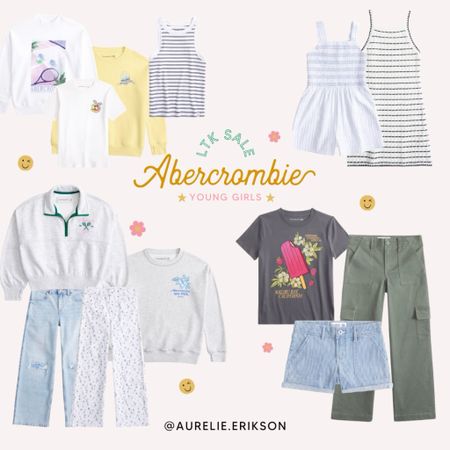 Abercrombie girls 20% off, make sure to use code in link 🥰

#LTKsalealert #LTKstyletip #LTKkids