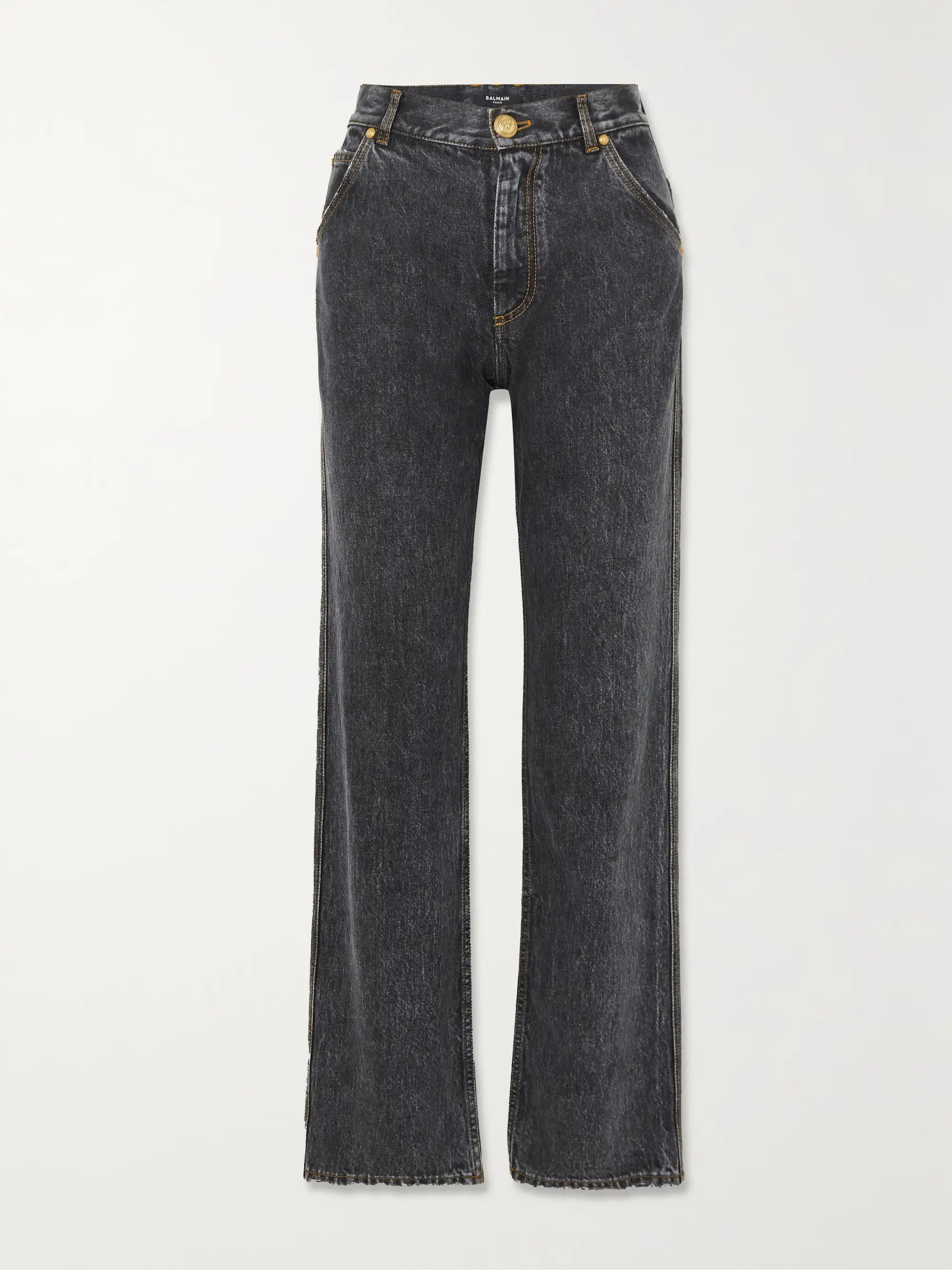 High-rise straight-leg jeans | NET-A-PORTER (US)
