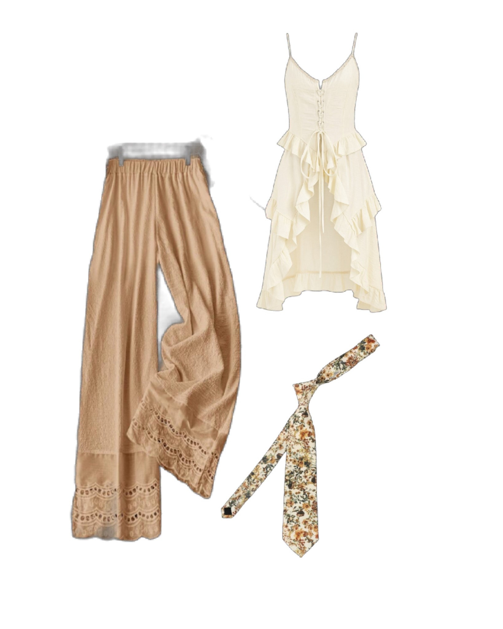 Boho Summer Vibes. Add the floral tie if you’re feeling like trying something new! 

#LTKPlusSize #LTKSummerEdit #LTKMidsize