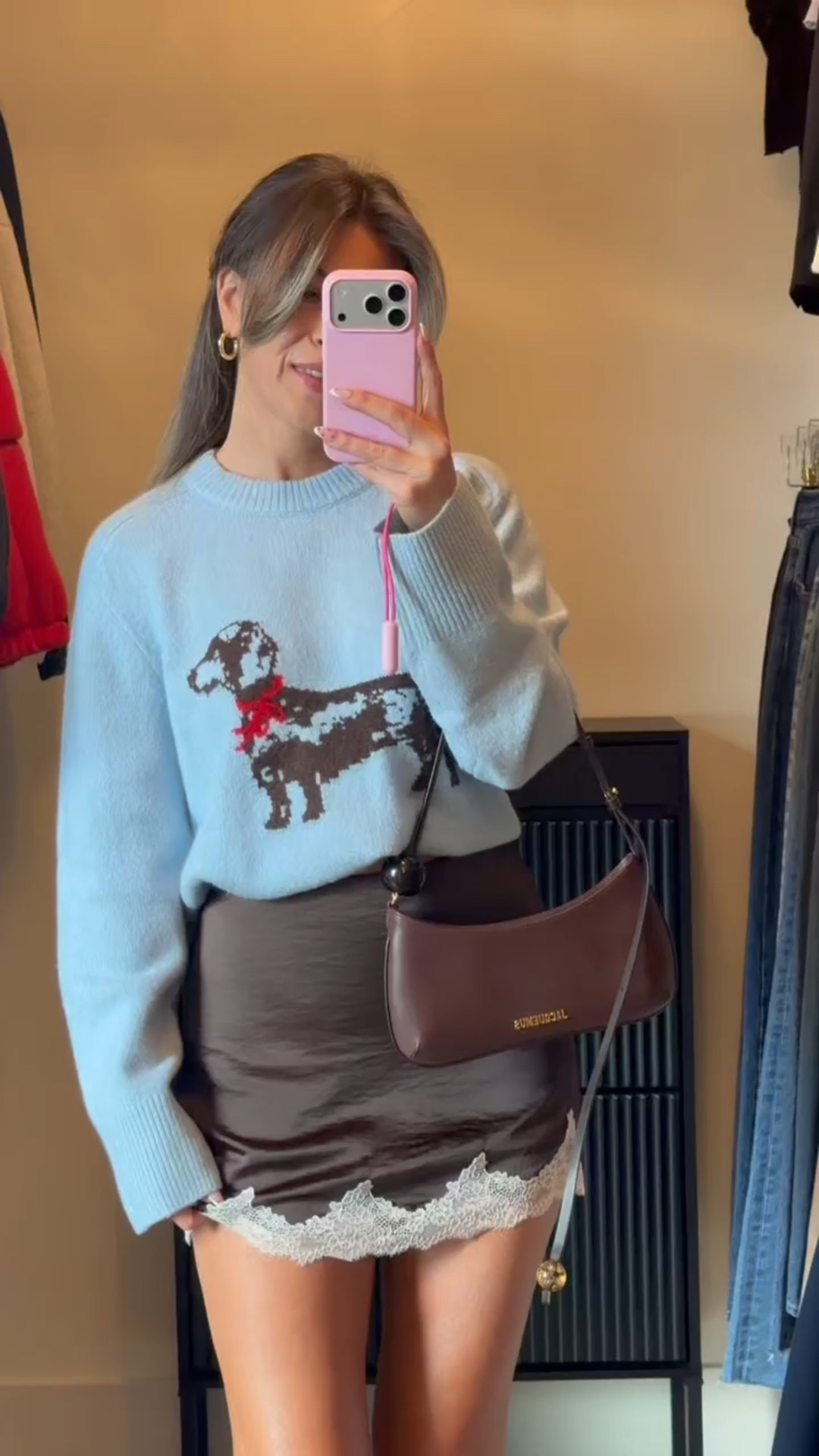 Abercrombie brown satin skort with lace detail styled 7 ways for everyday!

Vici code: emerson30
Vivrelle code: emersonhannon

Wearing xs in skort
Small in tops

Workwear
Casual
Everyday
Date night
Girls night
Shopping
Valentines
Nighty

#LTKgrwm #LTKValentine #LTKSeasonal