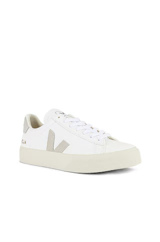 Veja Campo Sneaker in Extra White & Natural Suede from Revolve.com | Revolve Clothing (Global)