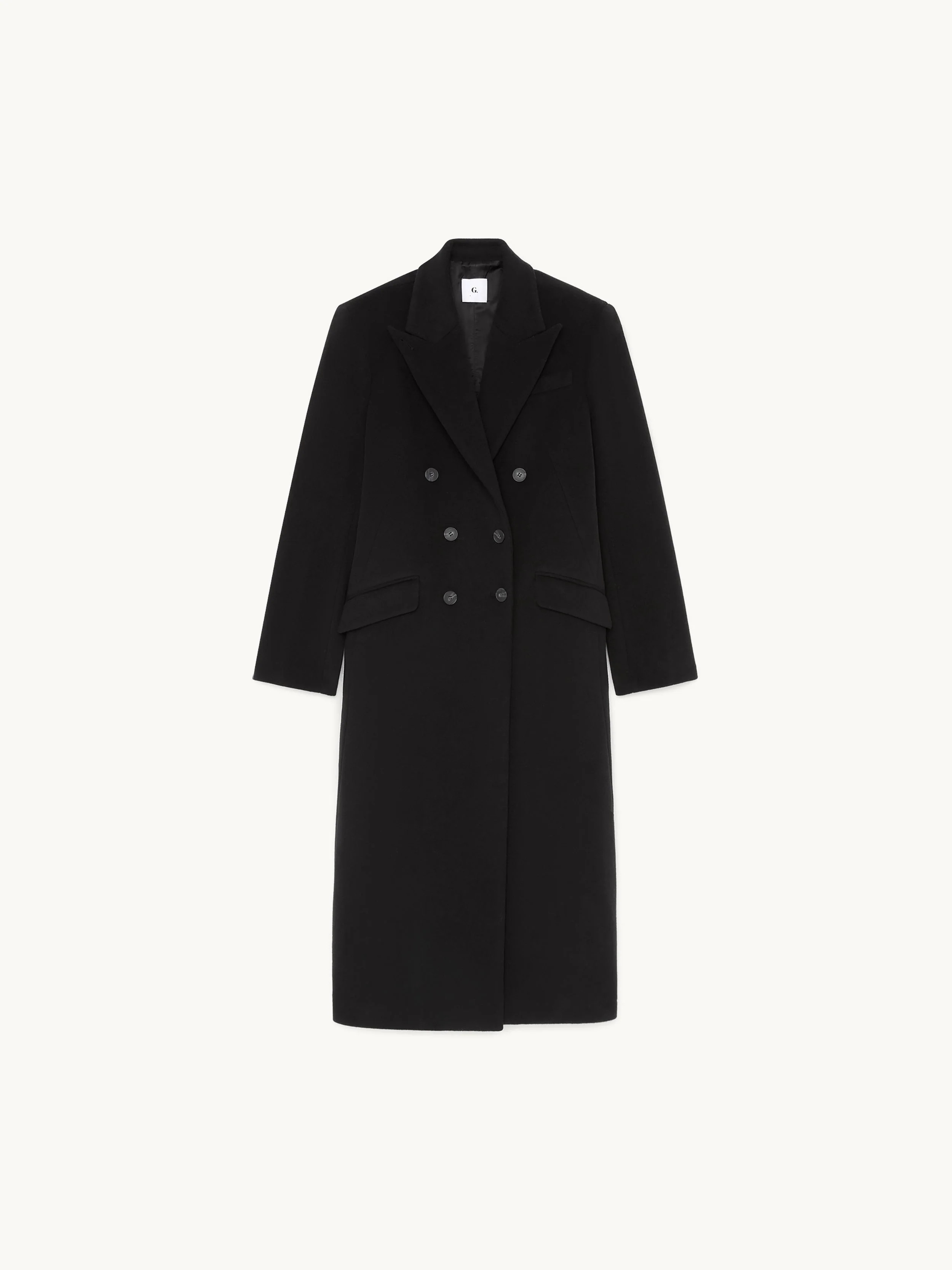 Exaggerated Double-Breasted Overcoat | goop