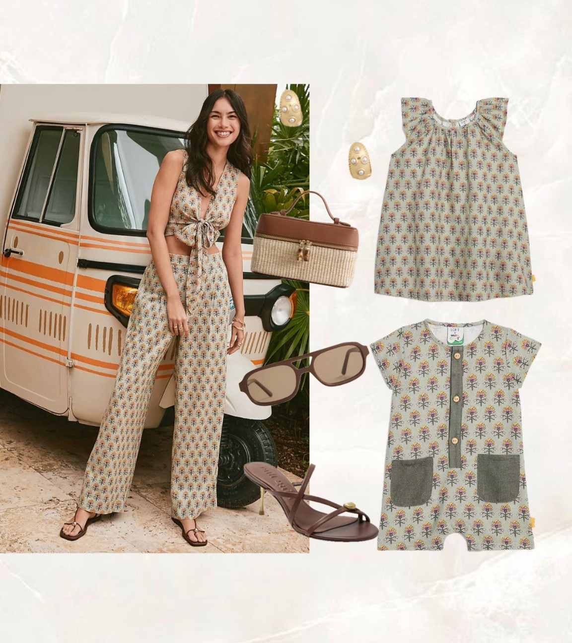 #mothersday this matching mother / child set is beautiful. I love the print and color pallet. 

#loft #matchingset #summerstyle 

#LTKMothersDay #LTKOver40 #LTKmomlife