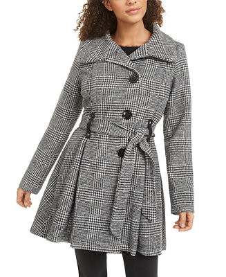 Juniors' Drama Skirted Coat | Macys (US)