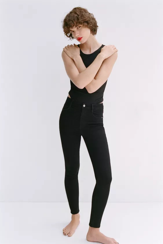 POLYAMIDE HALTER BODYSUIT | Zara UK