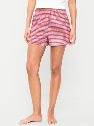 Seersucker Boxer Pajama Shorts | Old Navy (US)