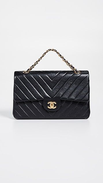 Chanel Chevron Flap Bag | Shopbop