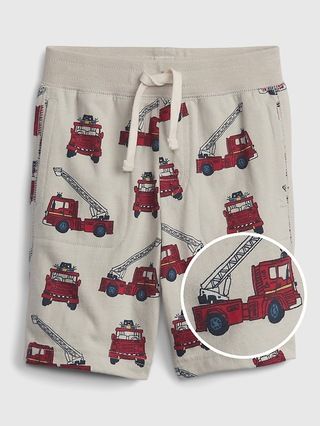Toddler 100% Organic Cotton Mix and Match Printed Shorts | Gap (US)