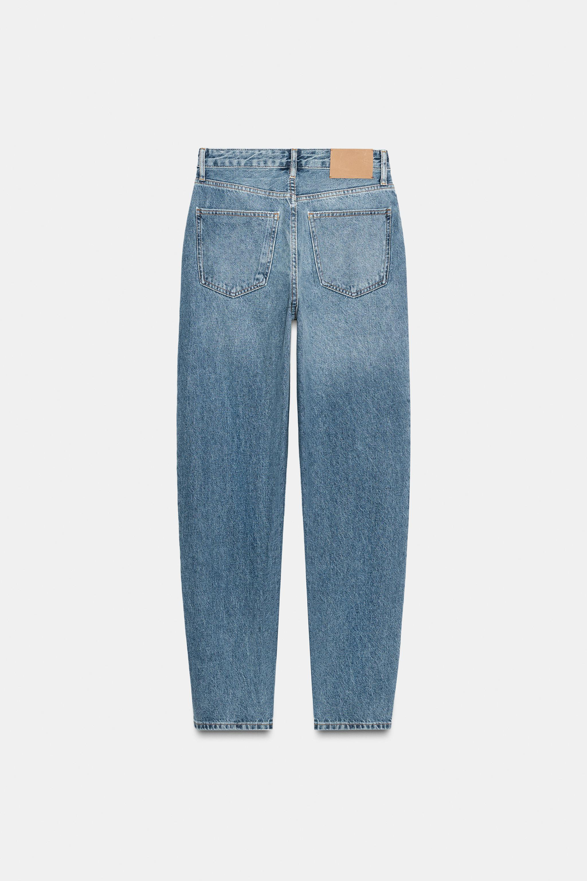 ZW COLLECTION PATCHWORK BARREL JEANS | Zara DE