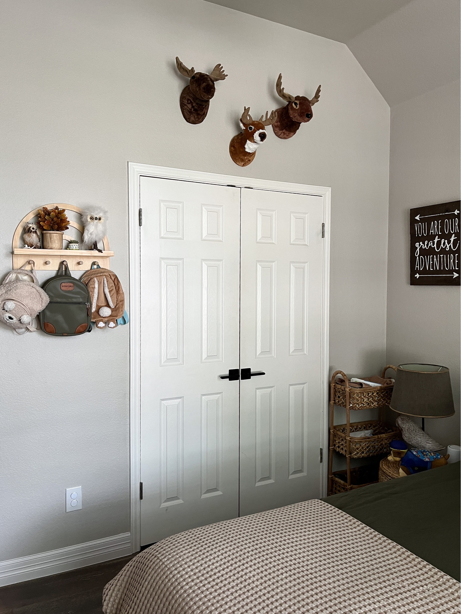 Woodland themed kids room. We reused most everything from the nursery  

#LTKhome #LTKbaby #LTKkids