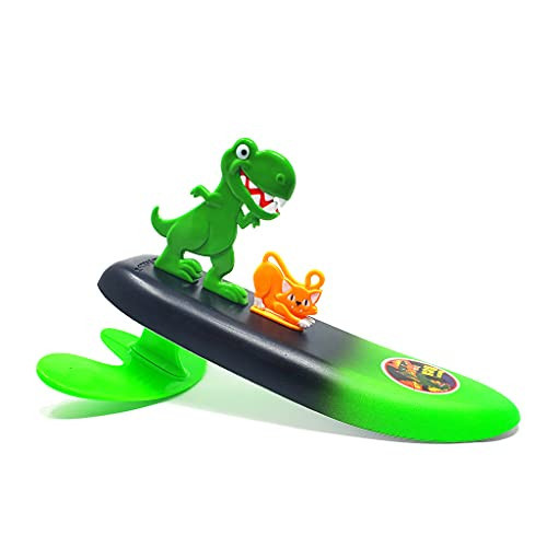 Surfer Dudes Legends & Surfer Pets Wave Powered Mini-Surfer, Pet and Surfboard Beach Toy - Rincon Rex and Santa Cruz | Amazon (US)