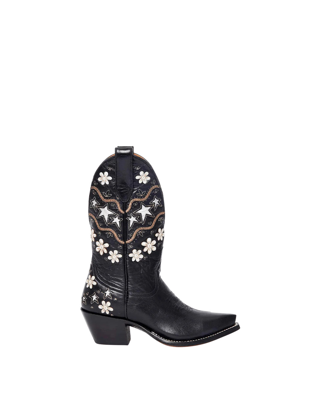 Wade Black | Luxury Fashion Women's Cowboy Boots | Miron Crosby | Miron Crosby