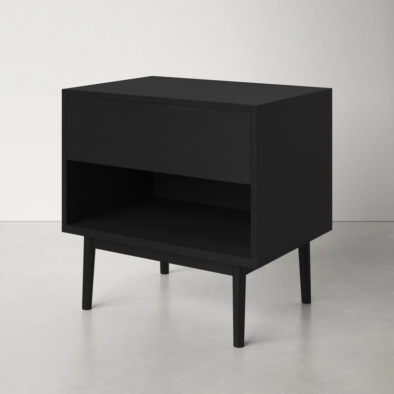 Indra Solid Wood Nightstand | Wayfair North America