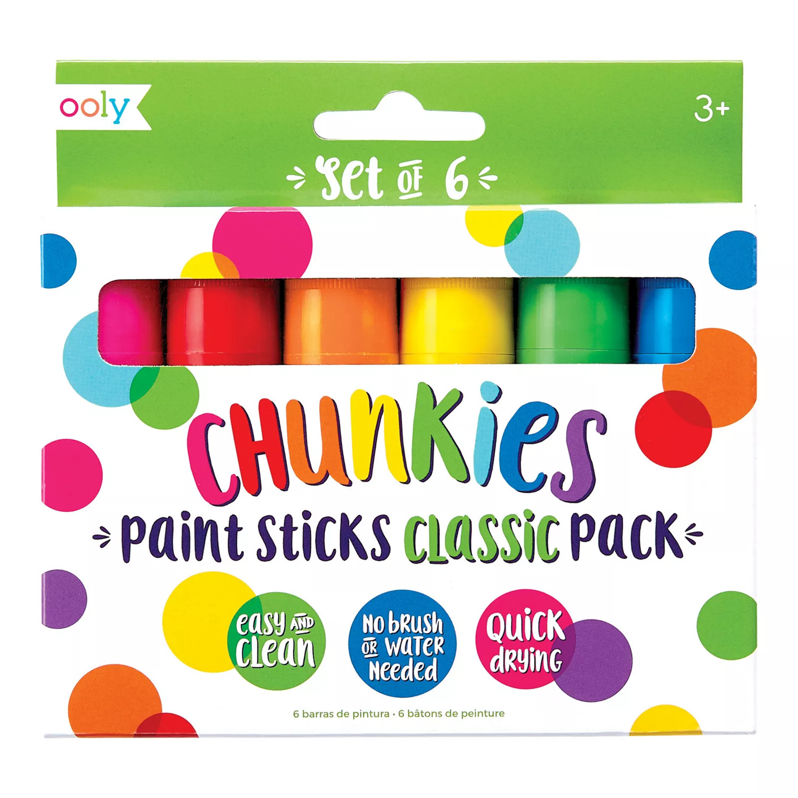 Ooly Classic Chunkies Paint Stick Set, Multi | Kohl's