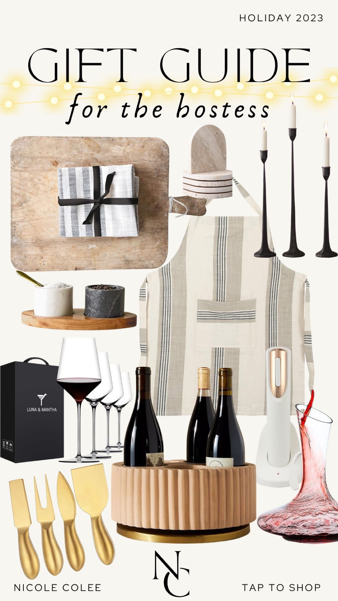 Gift Guide - for the hostess! #nicolecolee #giftguide #giftsforher 

#LTKHoliday #LTKhome #LTKGiftGuide