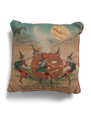 18x18 Witches Laugh Pillow | Throw Pillows | Marshalls | Marshalls