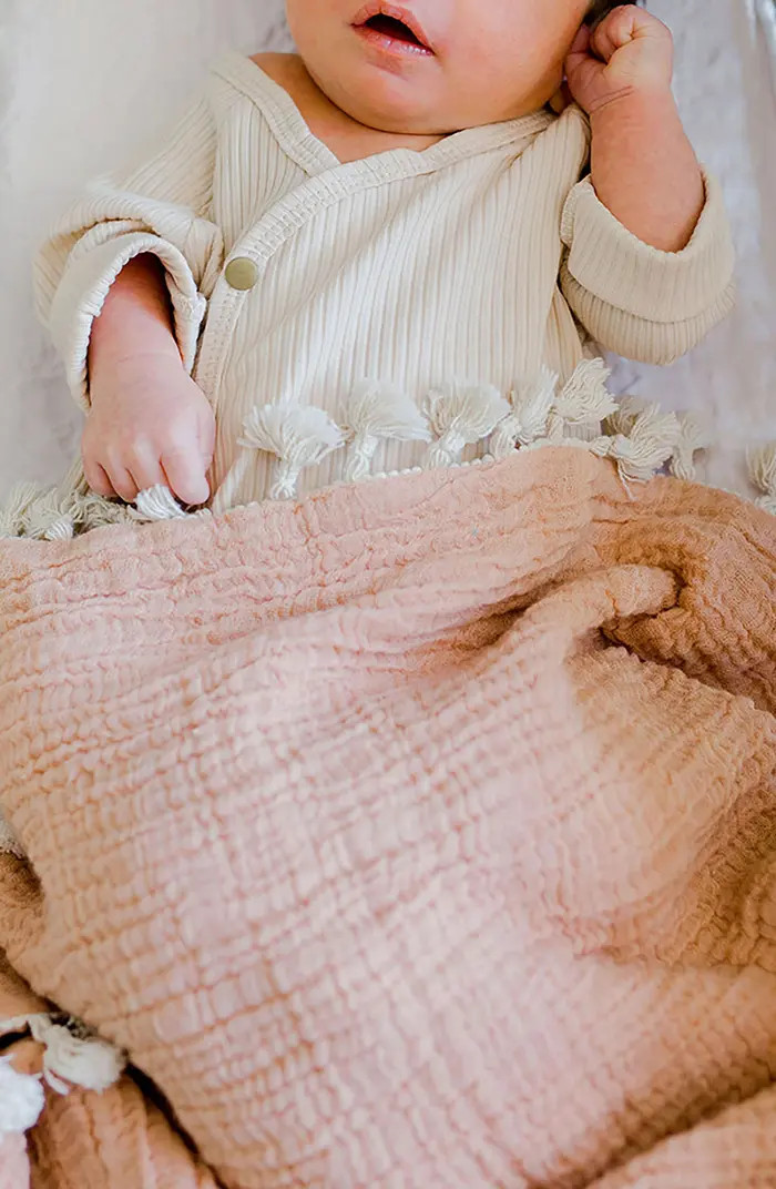 CRANE BABY Muslin Blanket | Nordstrom | Nordstrom
