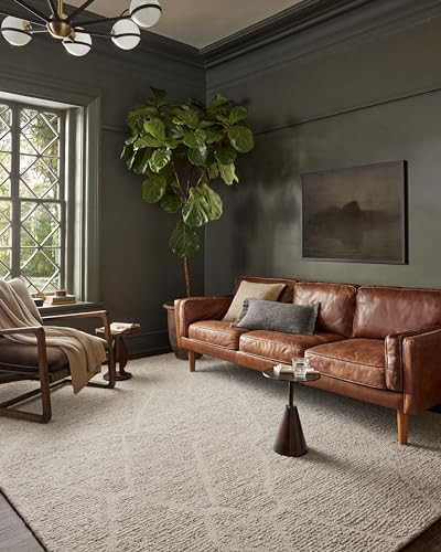 Loloi Magnolia Home by Joanna Gaines Jones Oatmeal 7'-9" x 9'-9" Area Rug | Amazon (US)