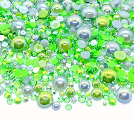 Virgo Zodiac Blend Rhinestone Mix 2MM-10MM  Flatback Jelly Resin | Faux Pearls Mix | Rhinestones ... | Etsy (US)